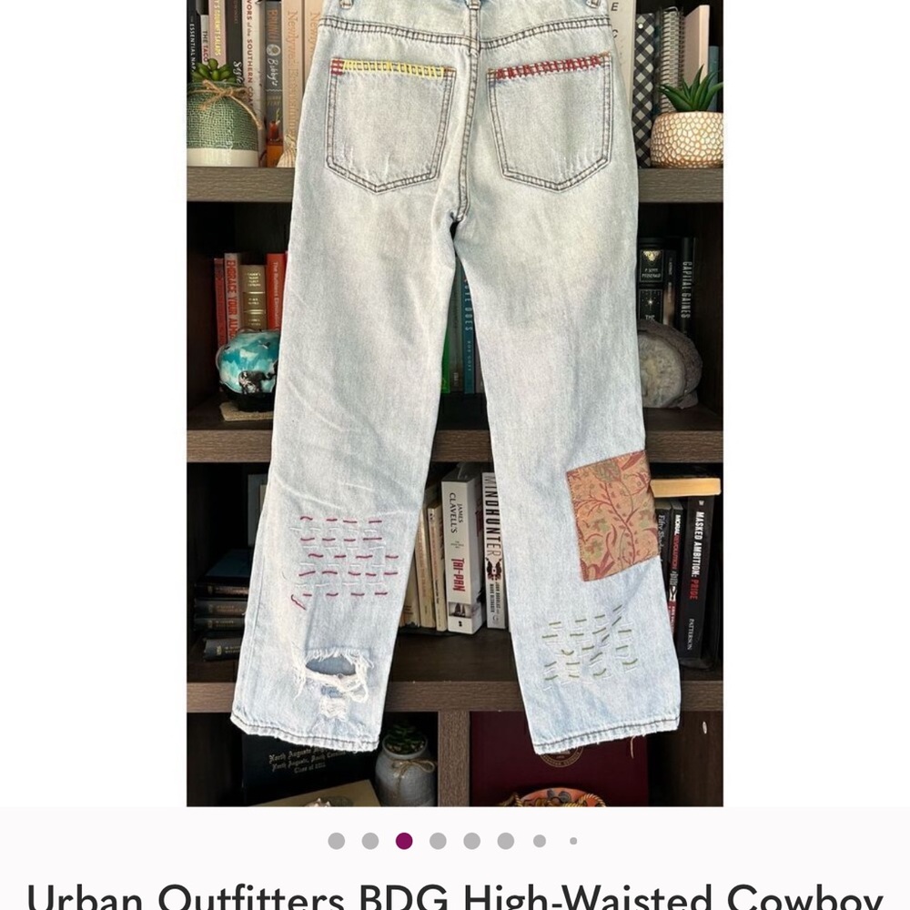Bdg Patch Work Distressed Jeans - image 2